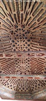 Madraza. Artesonado mudéjar del Salón de los Caballeros XXIV